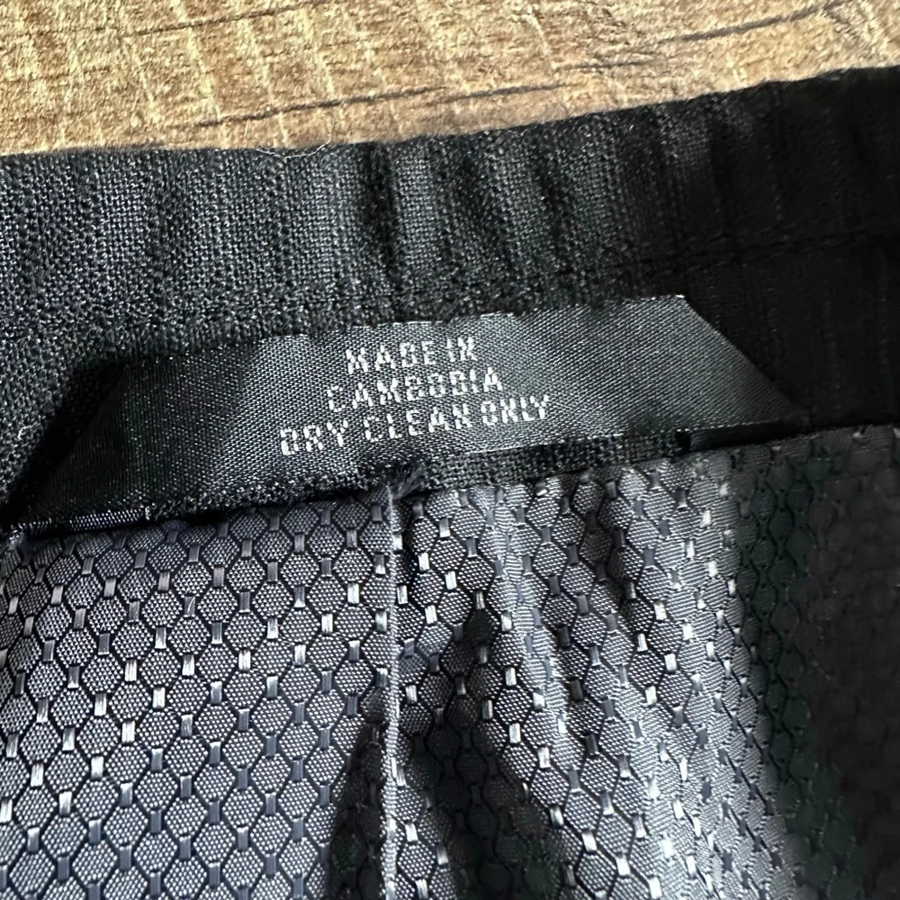 Men's Haggar Black Pinstripe Sport Coat & Blazer